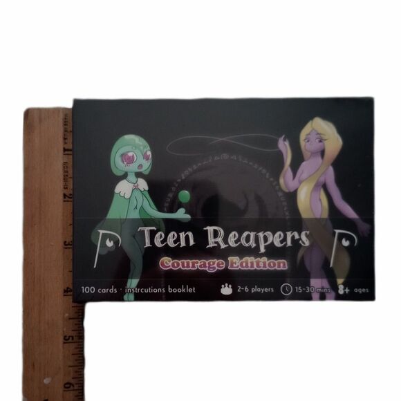 NEW Teen Reapers Courage Edition Factory Sealed Box Strategy Card Game - Picture 5 of 5